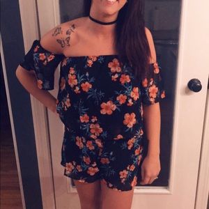 Floral Romper